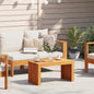 Mesa lateral Aceite Natural 110 x 55 x 35 cm