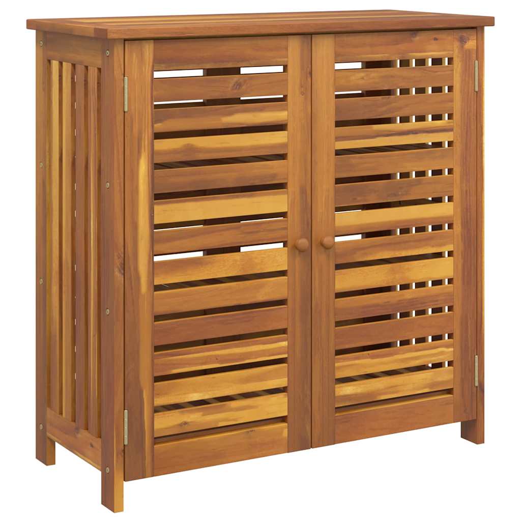 Armario de Jardín con estante con puerta Natural 90 x 40 x 90cm