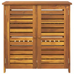 Armario de Jardín con estante con puerta Natural 90 x 40 x 90cm