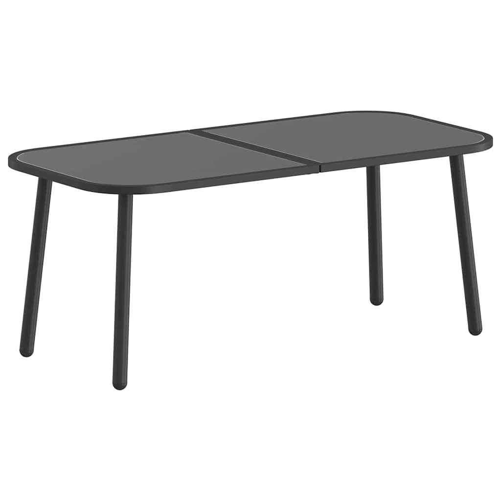 Conjunto de Comedor de Jardín 4 pcs Marrón ratán sintético