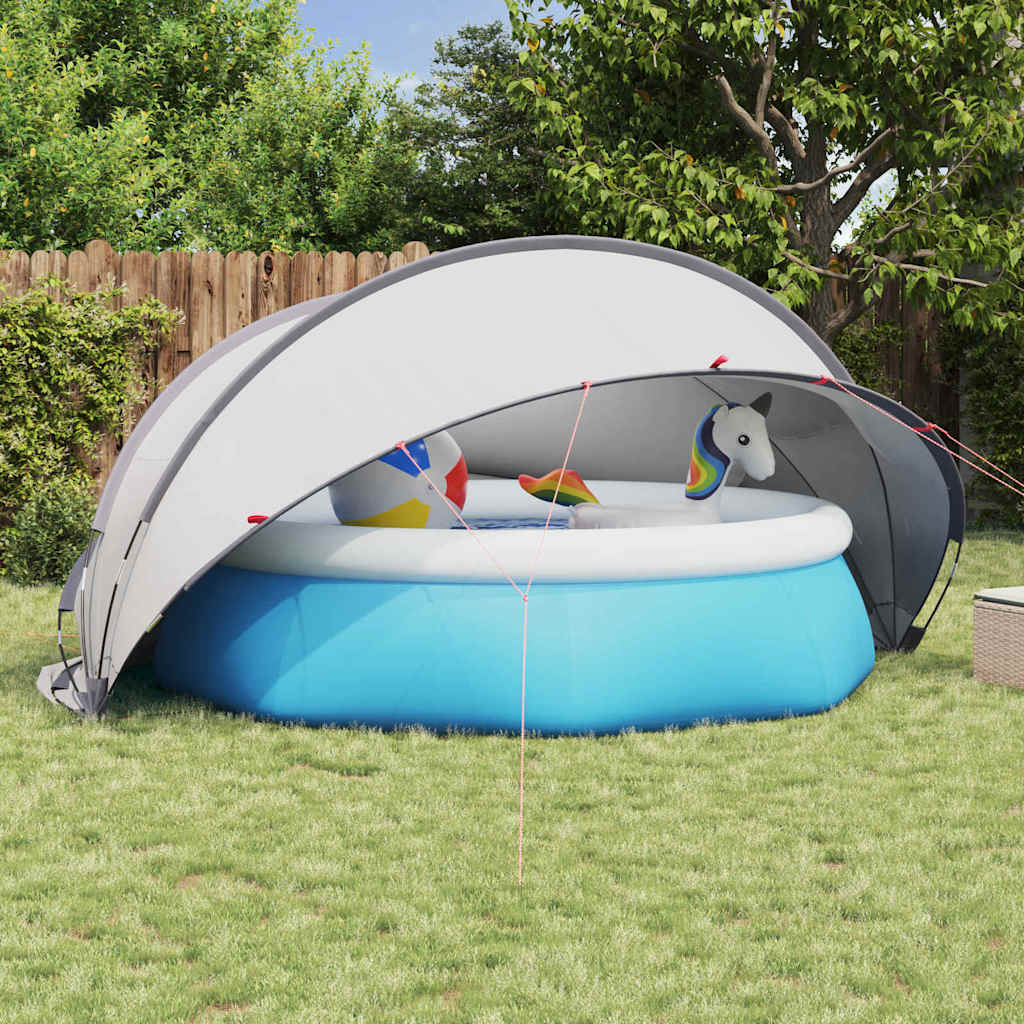 Manual Blue Pool Dome 336 x 322 x 160 cm