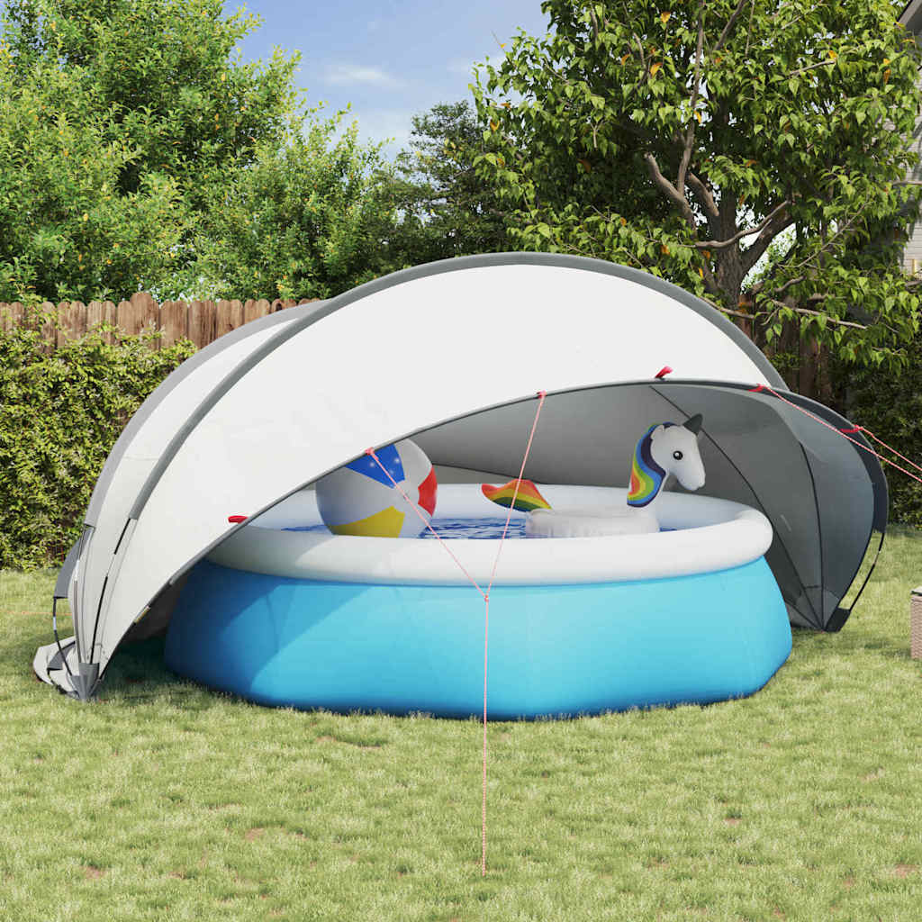 Manual Blue Pool Dome 336 x 322 x 160 cm