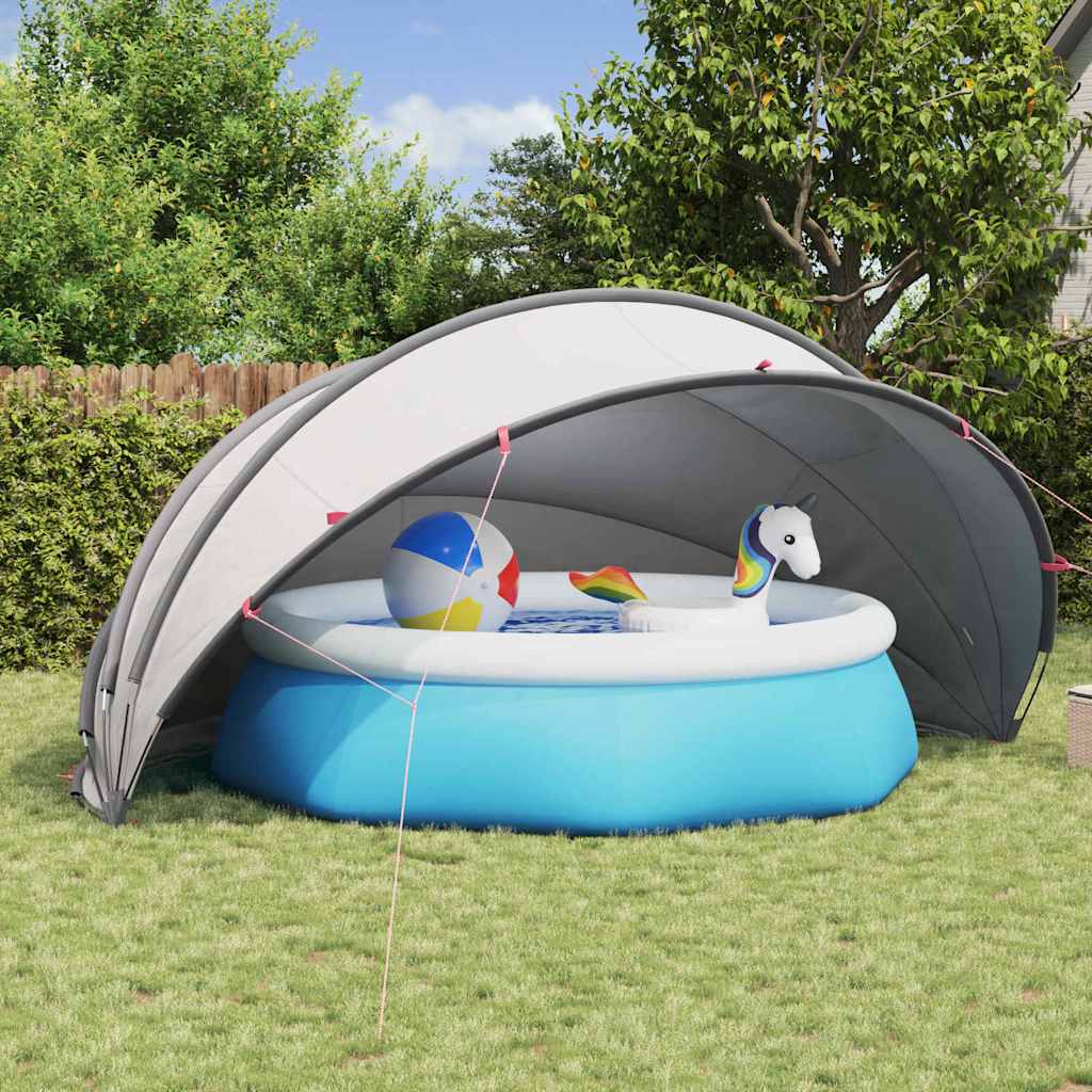 Manual Blue Pool Dome 336 x 322 x 160 cm