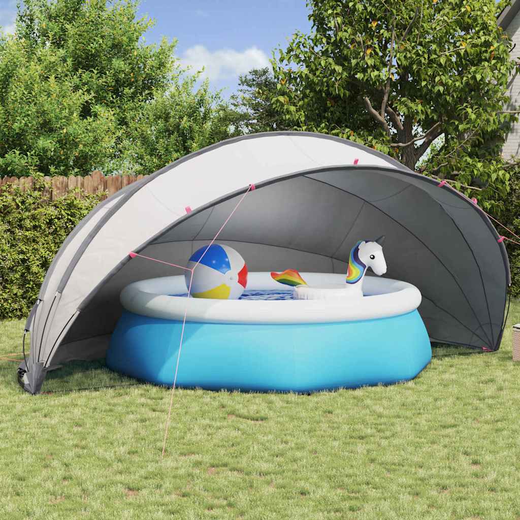 Manual Blue Pool Dome 336 x 322 x 160 cm