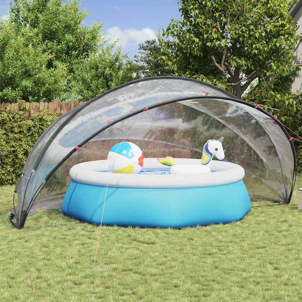 Manual Blue Pool Dome 336 x 322 x 160 cm