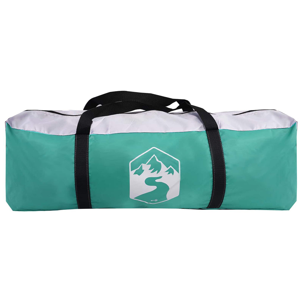 Tienda de piscina tipo cúpula Azul 538 x 440 x 204 cm
