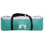 Tienda de piscina tipo cúpula Azul 538 x 440 x 204 cm