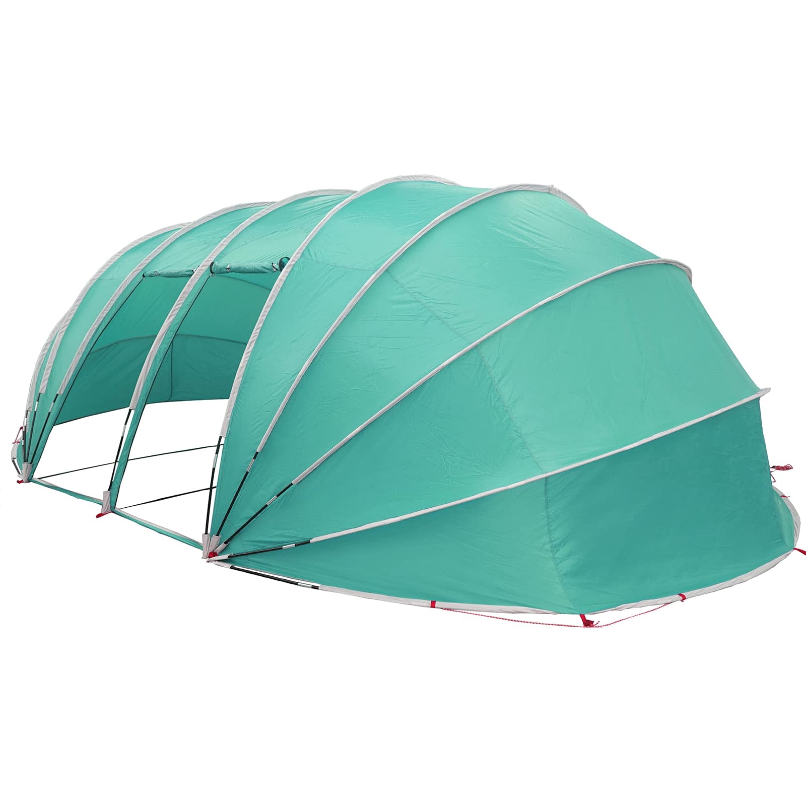 Tienda de piscina tipo cúpula Azul 538 x 440 x 204 cm