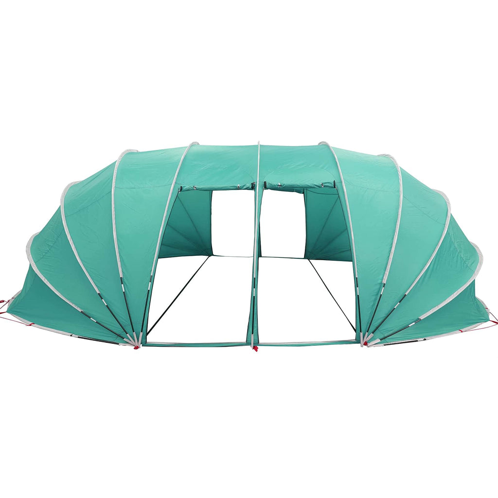 Tienda de piscina tipo cúpula Azul 538 x 440 x 204 cm