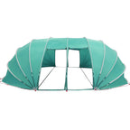 Tienda de piscina tipo cúpula Azul 538 x 440 x 204 cm