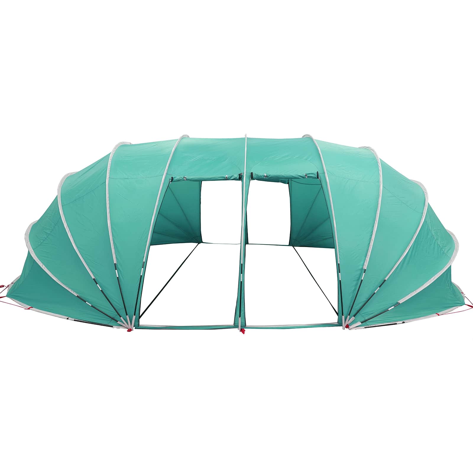 Tienda de piscina tipo cúpula Azul 538 x 440 x 204 cm