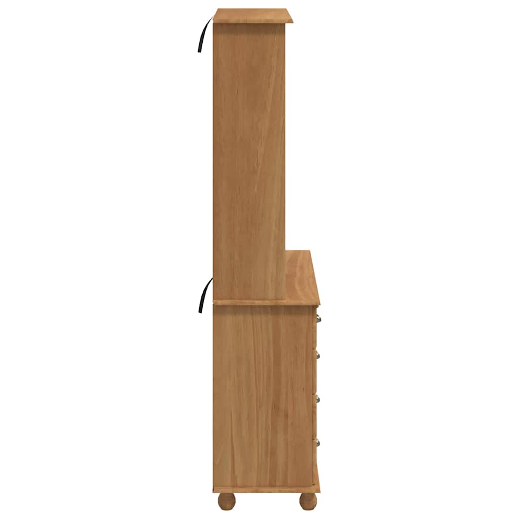 Hutch ASKIM Cera de Miel 91 x 40 x 184 cm Madera de pino macizo