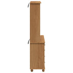 Hutch ASKIM Cera de Miel 91 x 40 x 184 cm Madera de pino macizo