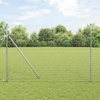 Cerca Euro Gris 0.4 x 10 m Hierro recubierto de PVC