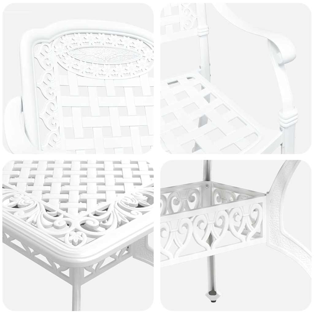 Conjunto de Comedor de Jardín 5 pcs Aluminio