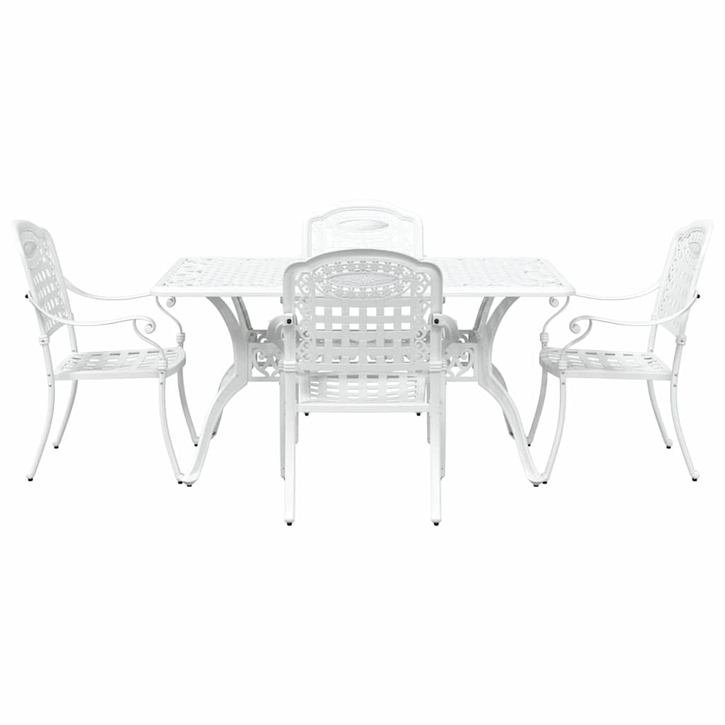 Conjunto de Comedor de Jardín 5 pcs Aluminio