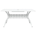 Conjunto de Comedor de Jardín 5 pcs Aluminio
