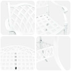 Conjunto de Comedor de Jardín 5 pcs Aluminio