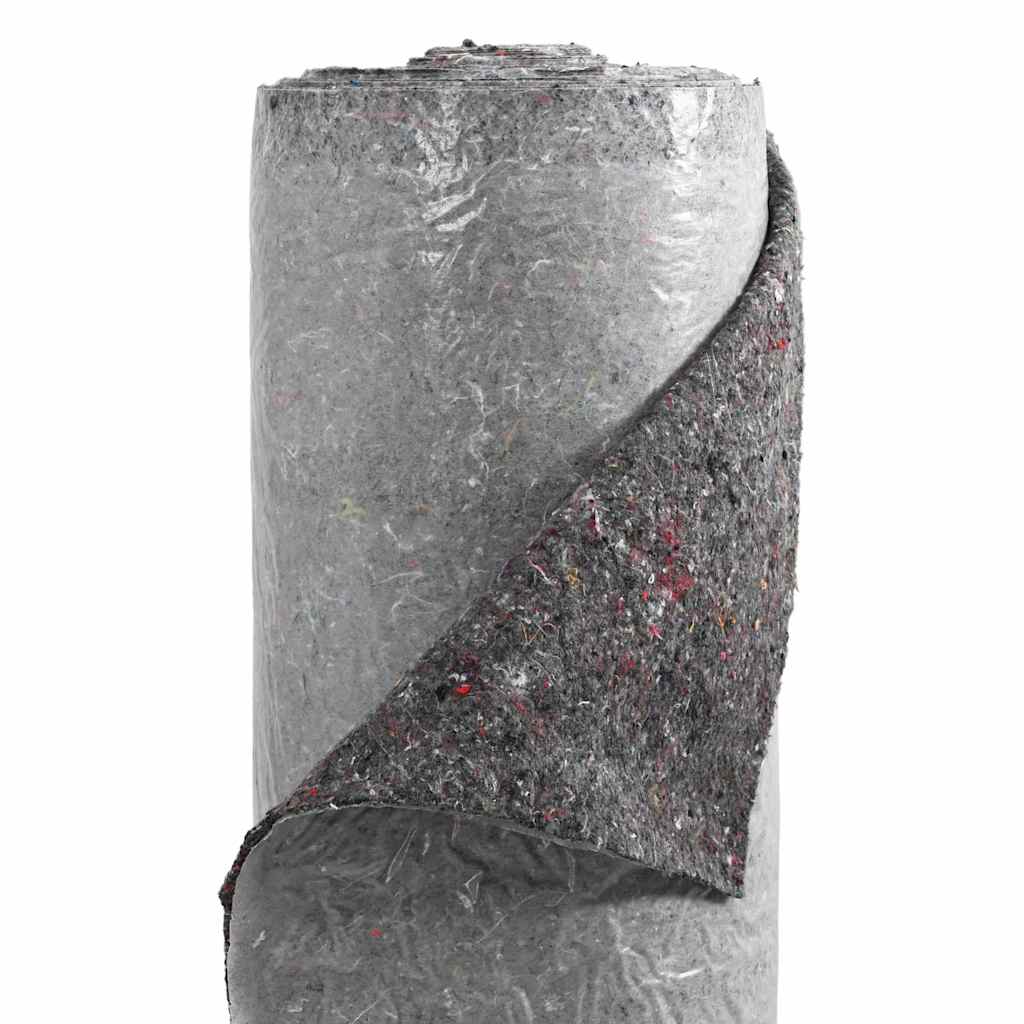 Fleece para el Jardín Gris 1 x 10 m Poliéster y Algodón