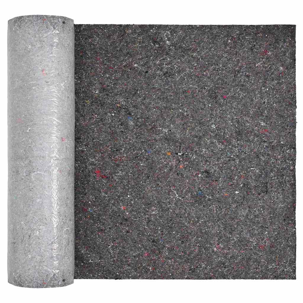 Fleece para el Jardín Gris 1 x 10 m Poliéster y Algodón