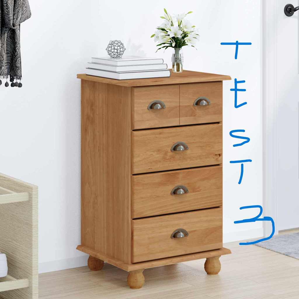 Drawer Unit ASKIM 45.8 x 40 x 79 cm Solid pine wood