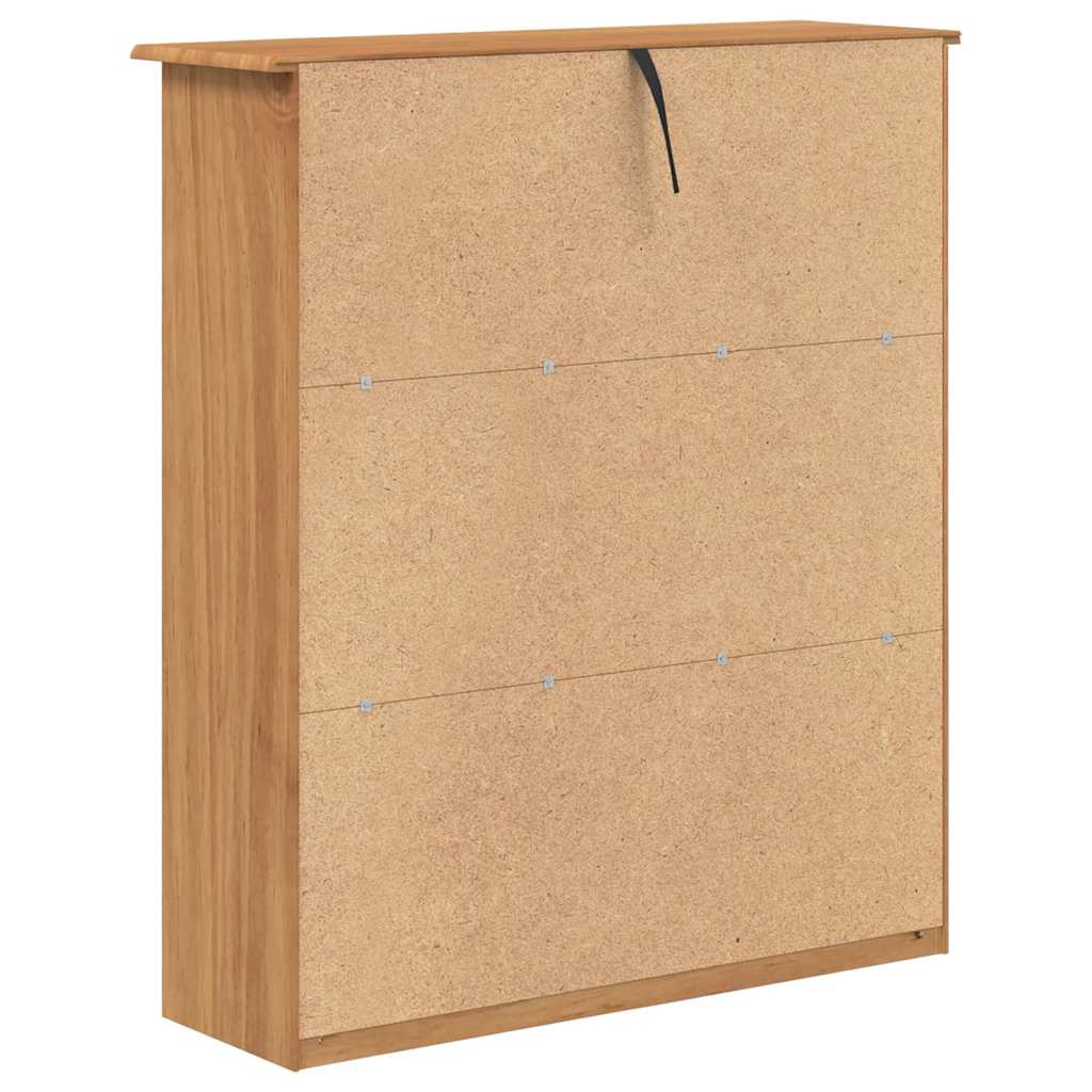 Hutch ASKIM 91 x 30 x 104 cm Madera maciza de pino