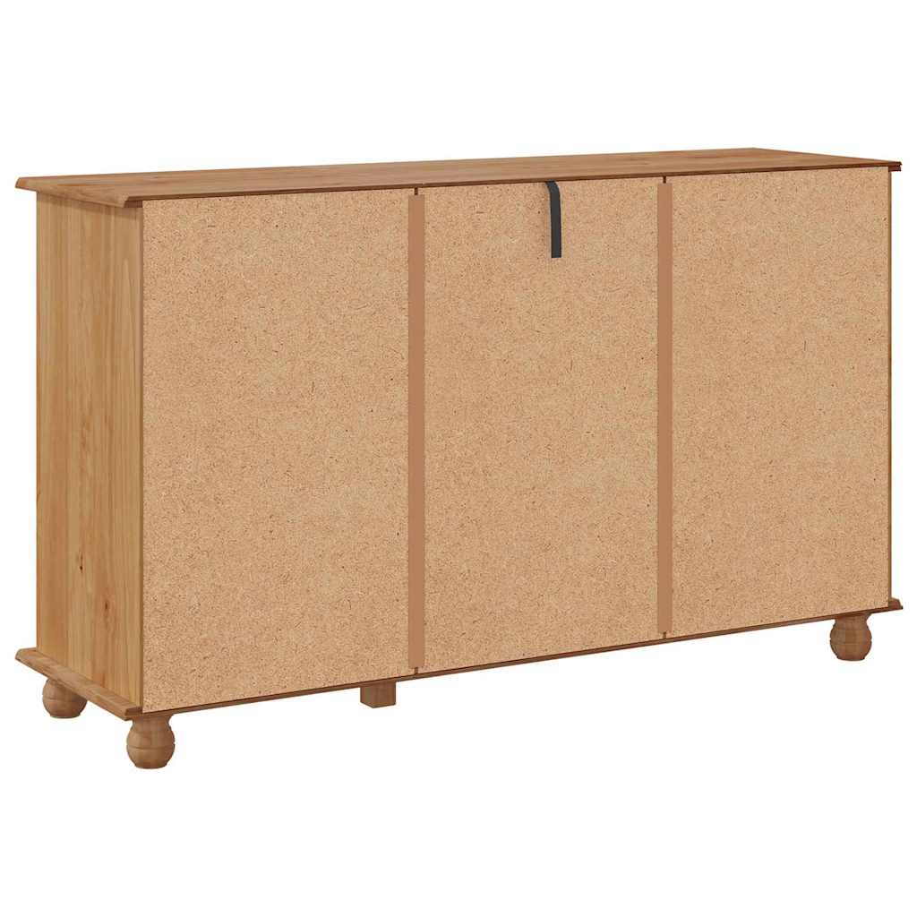 Aparador ASKIM 133,5 x 40 x 79 cm Madera maciza de pino