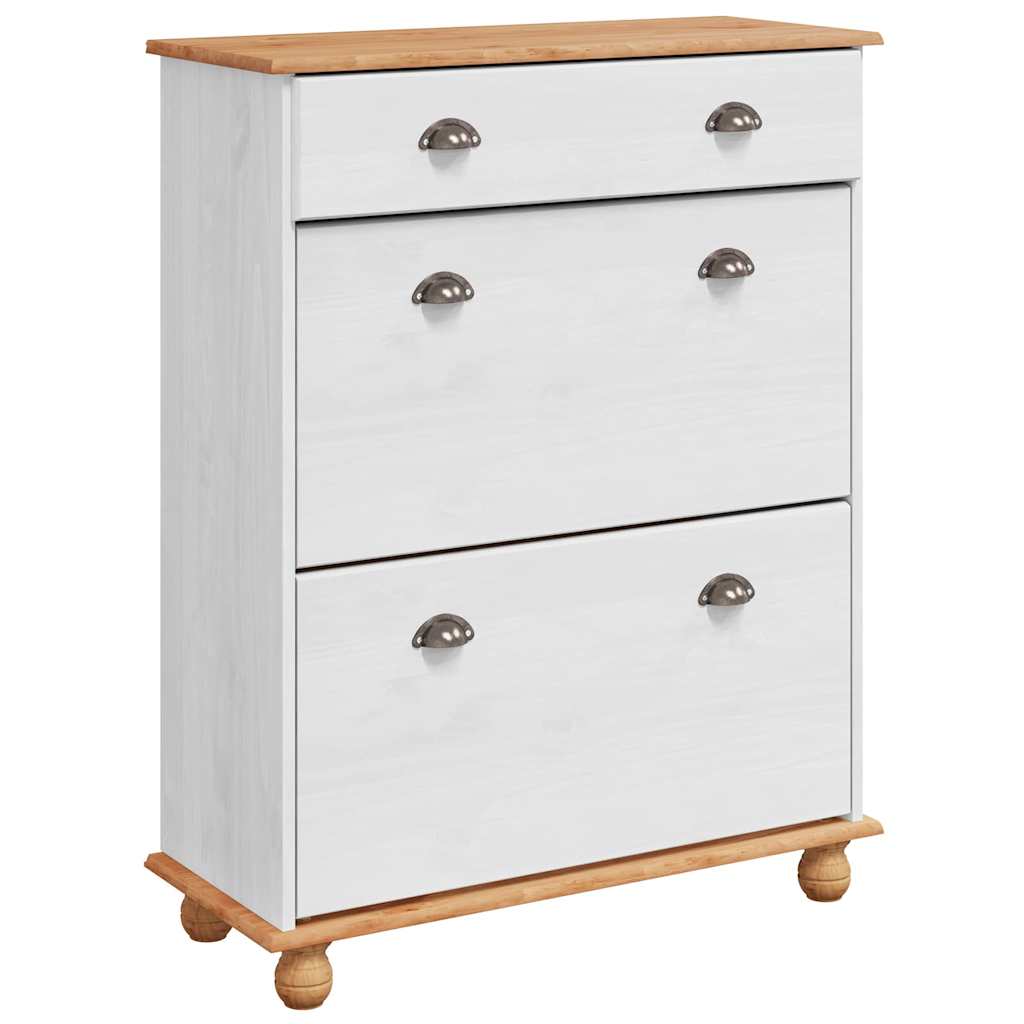 Armario Zapatero ASKIM 85 x 35 x 108 cm Madera de pino macizo