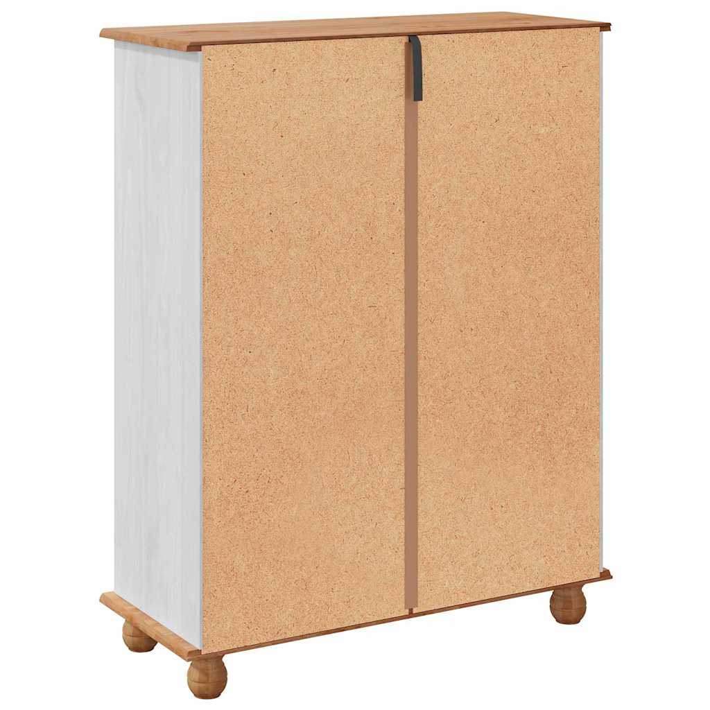 Armario Zapatero ASKIM 85 x 35 x 108 cm Madera de pino macizo