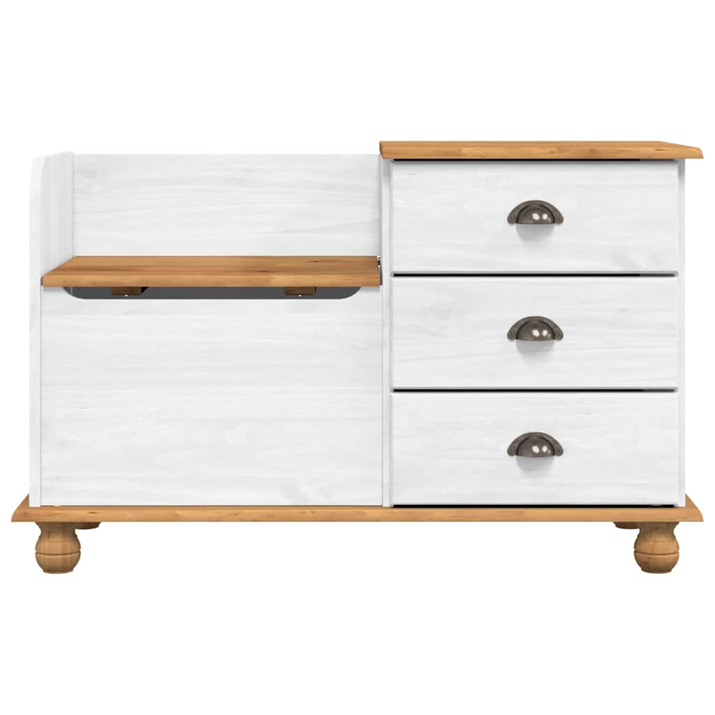 Banco de almacenamiento con cajón ASKIM 100 x 39 x 62 cm