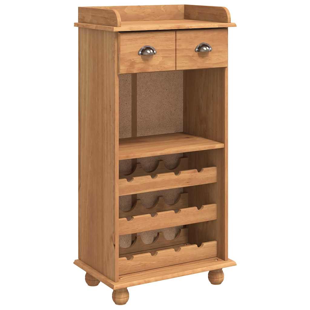 Armario para Vinos ASKIM Cera de Miel 57 x 37 x 114 cm
