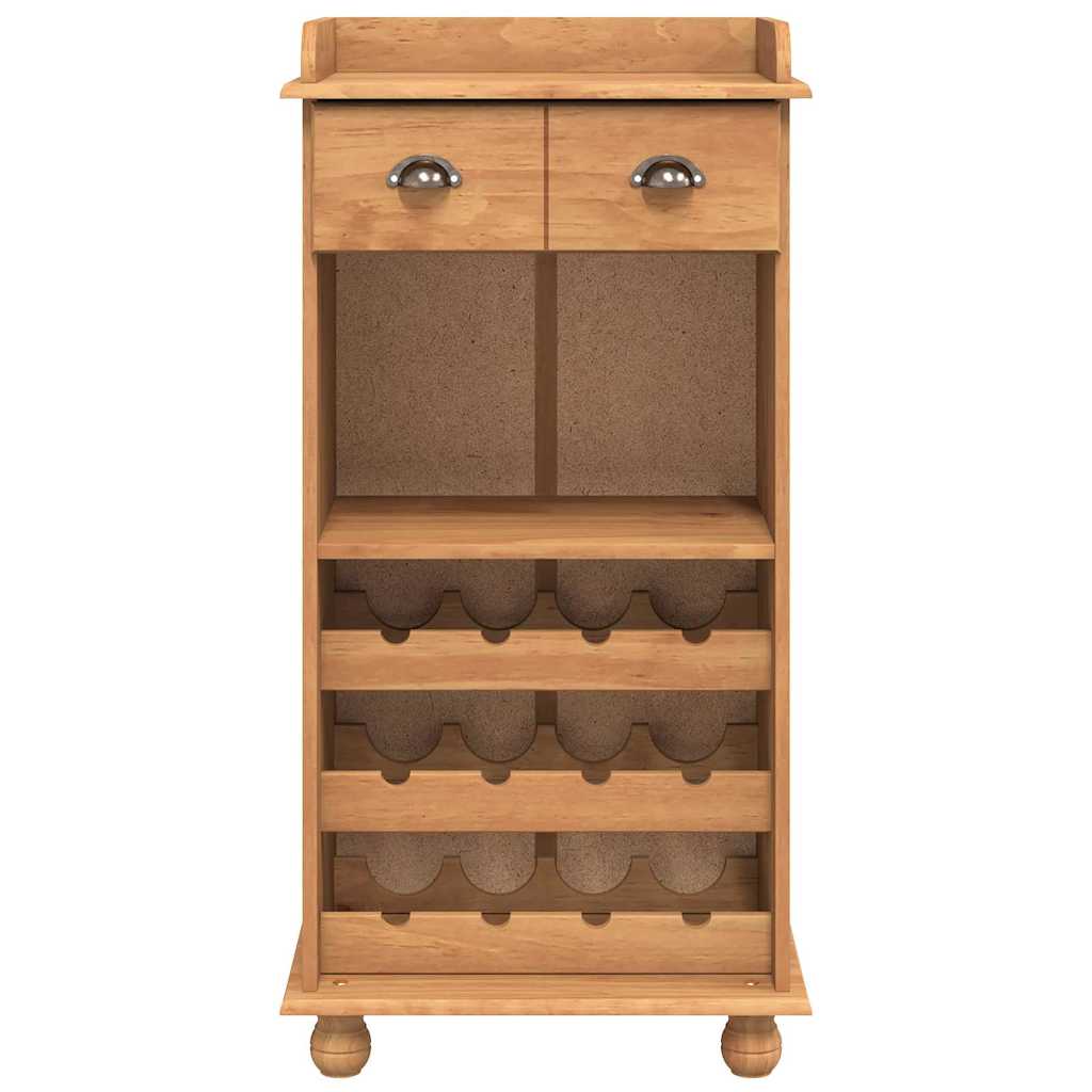 Armario para Vinos ASKIM Cera de Miel 57 x 37 x 114 cm
