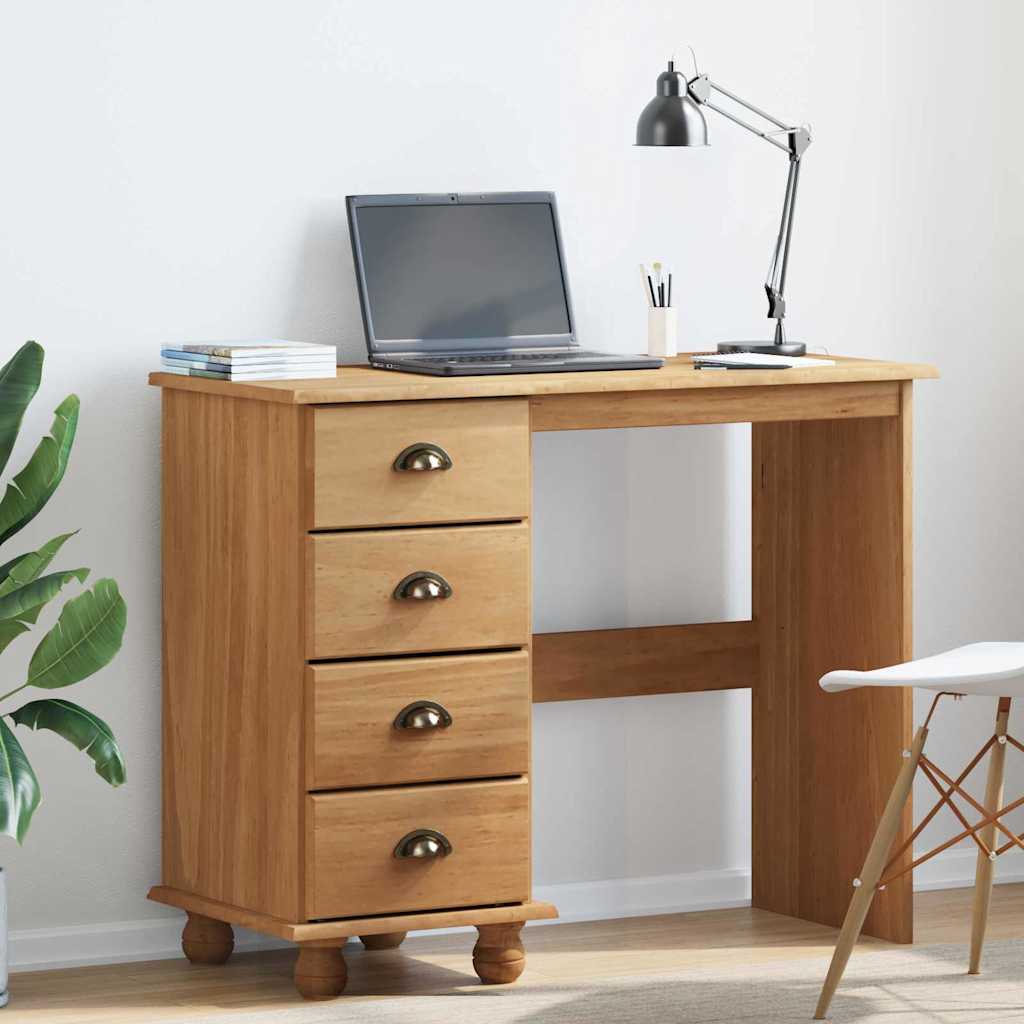 ASKIM Desk 95 x 40 x 75 cm Solid pine wood
