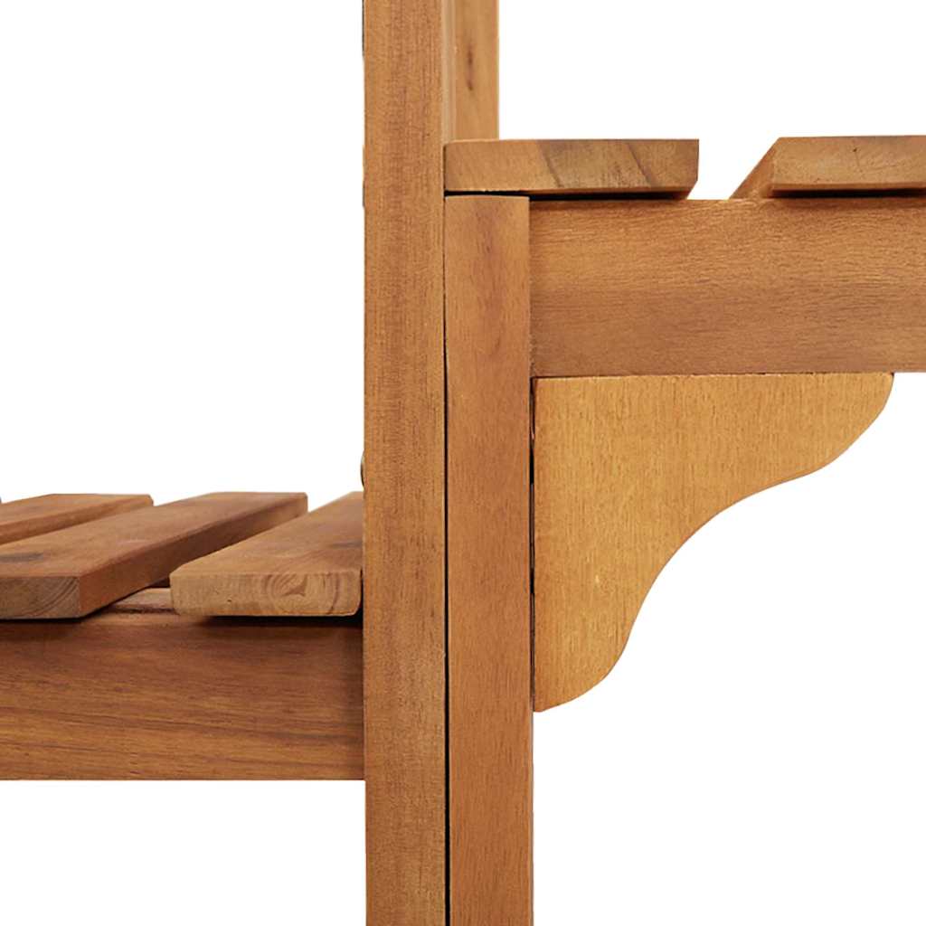 Alrededor de Spa Marrón 230 x 230 cm Madera de Acacia Sólida