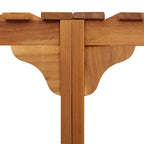 Alrededor de Spa Marrón Ø255 x 55,5 cm Madera de Acacia Sólida