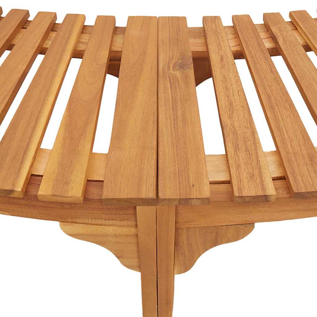 Alrededor de Spa Marrón Ø255 x 55,5 cm Madera de Acacia Sólida