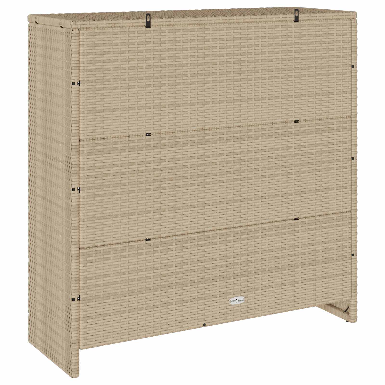 Armario de almacenamiento Beige 100 x 36 x 102 cm Ratán
