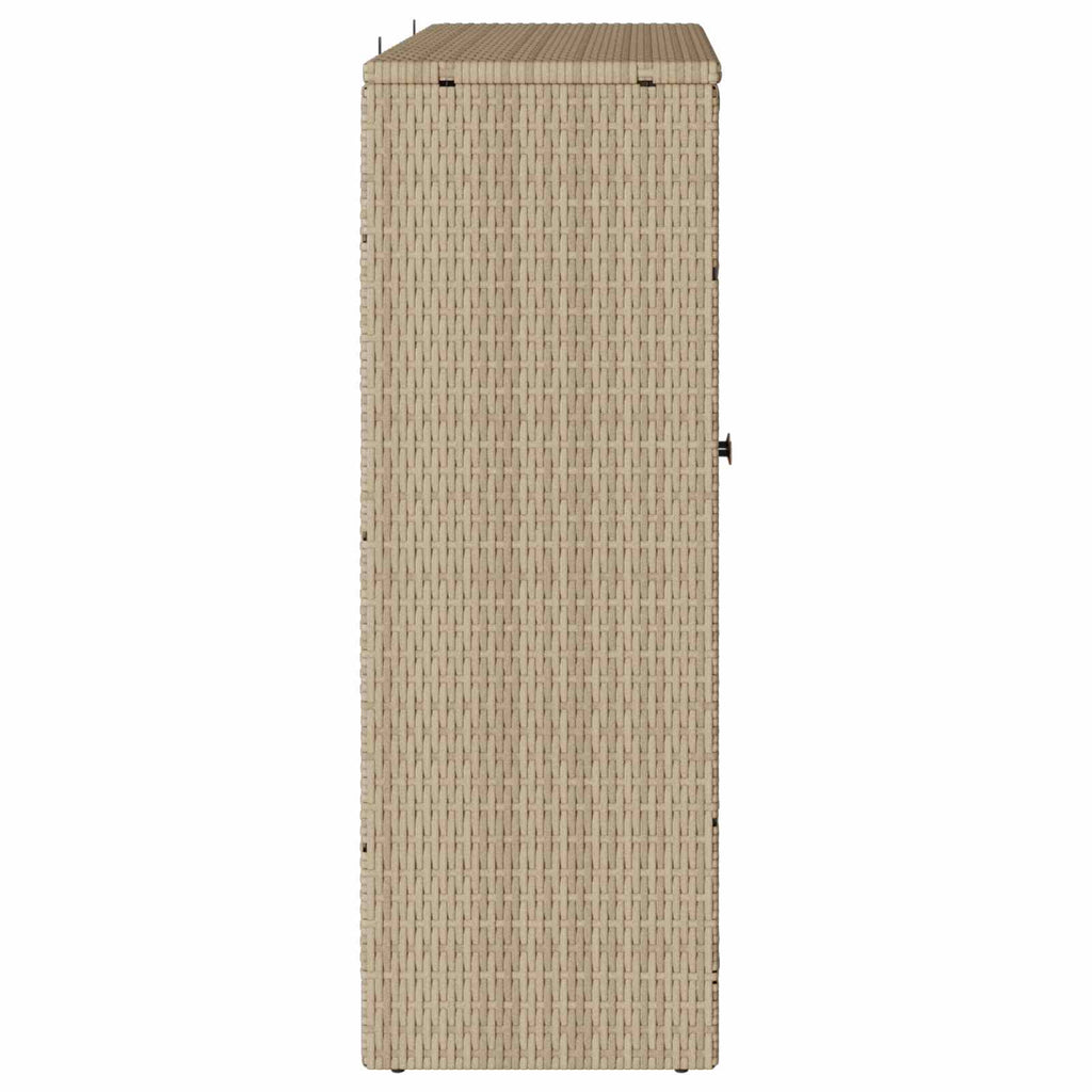 Armario de almacenamiento Beige 100 x 36 x 102 cm Ratán