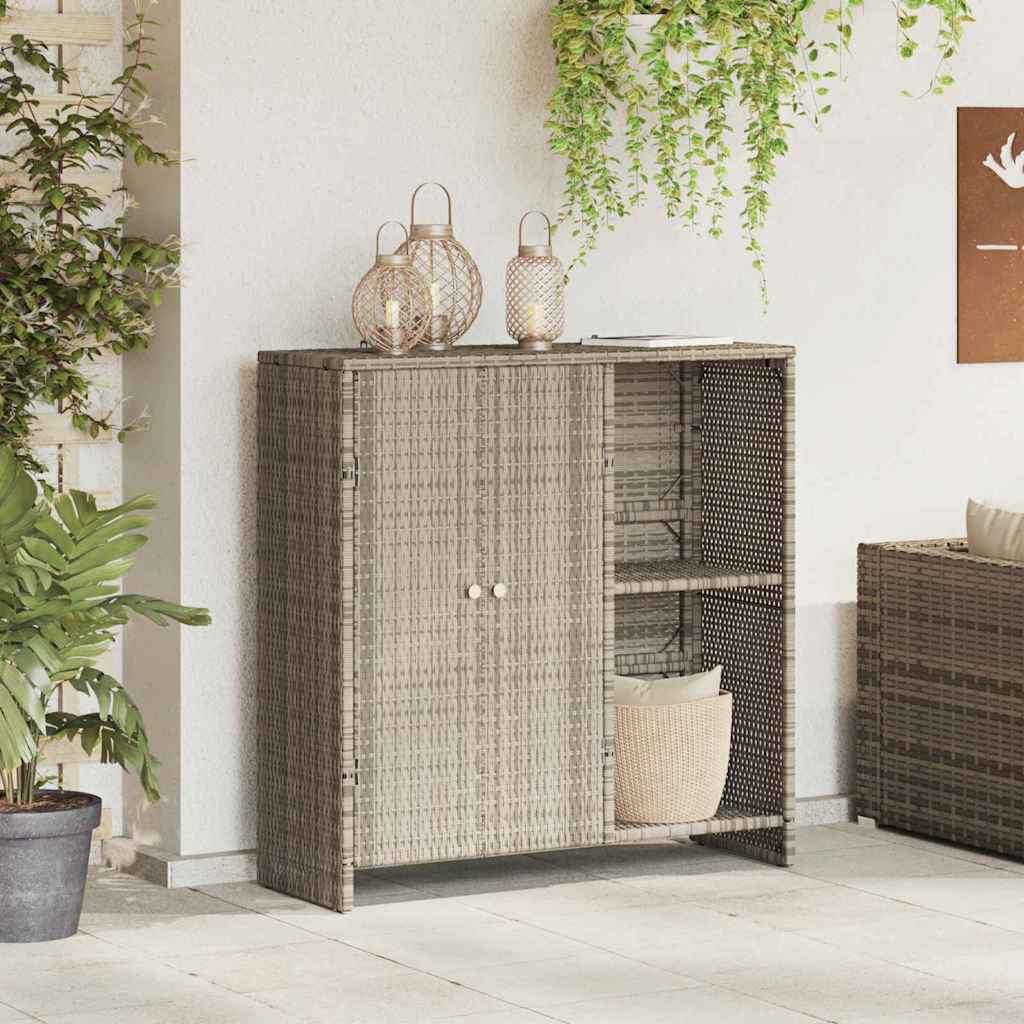 Armario de almacenamiento Beige 100 x 36 x 102 cm Ratán
