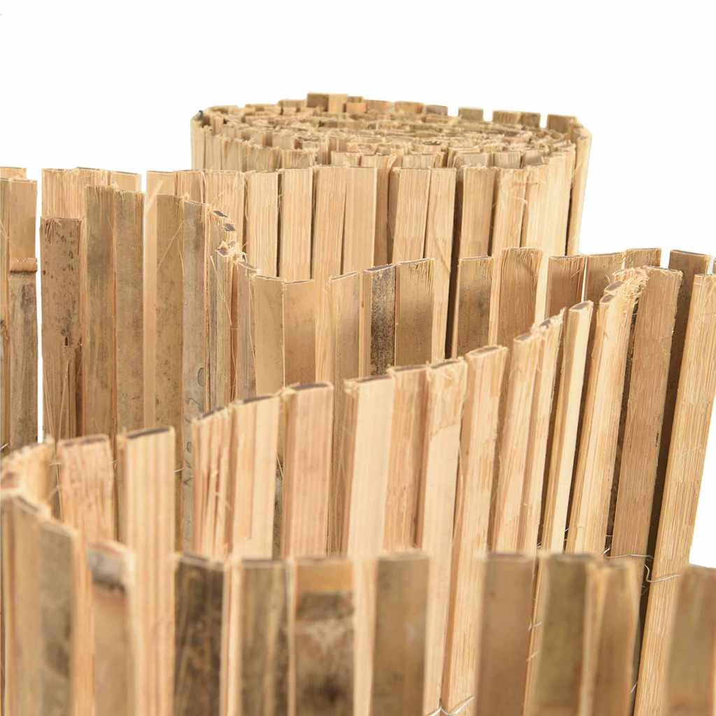 Cerca de Bambú Natural 400 x 125 cm Bambú