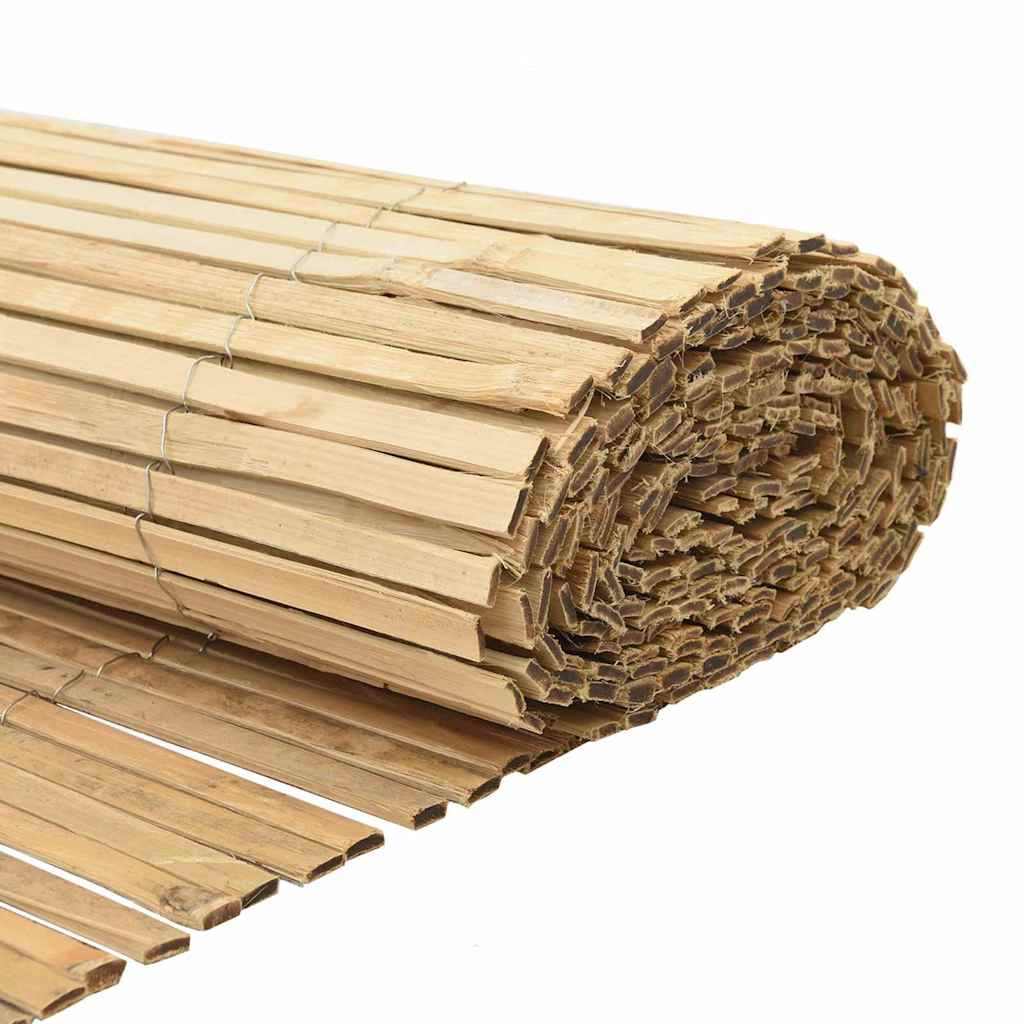 Cerca de Bambú Natural 400 x 125 cm Bambú