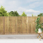 Cerca de Bambú Natural 400 x 125 cm Bambú