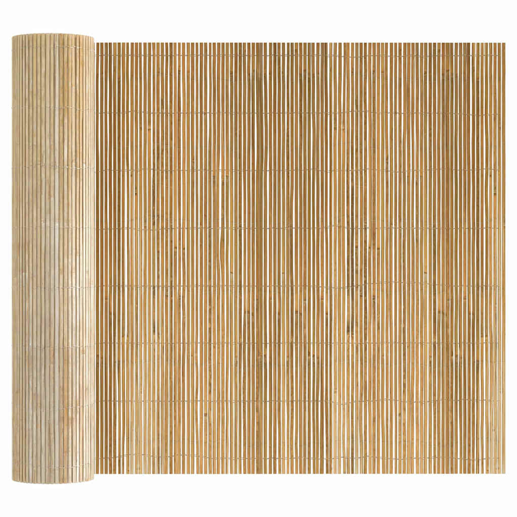 Cerca de Bambú Natural 400 x 125 cm Bambú