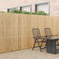 Cerca de Bambú Natural 400 x 125 cm Bambú