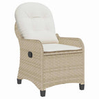 Sillón reclinable Beige 56 x 66 x 95 cm ratán sintético