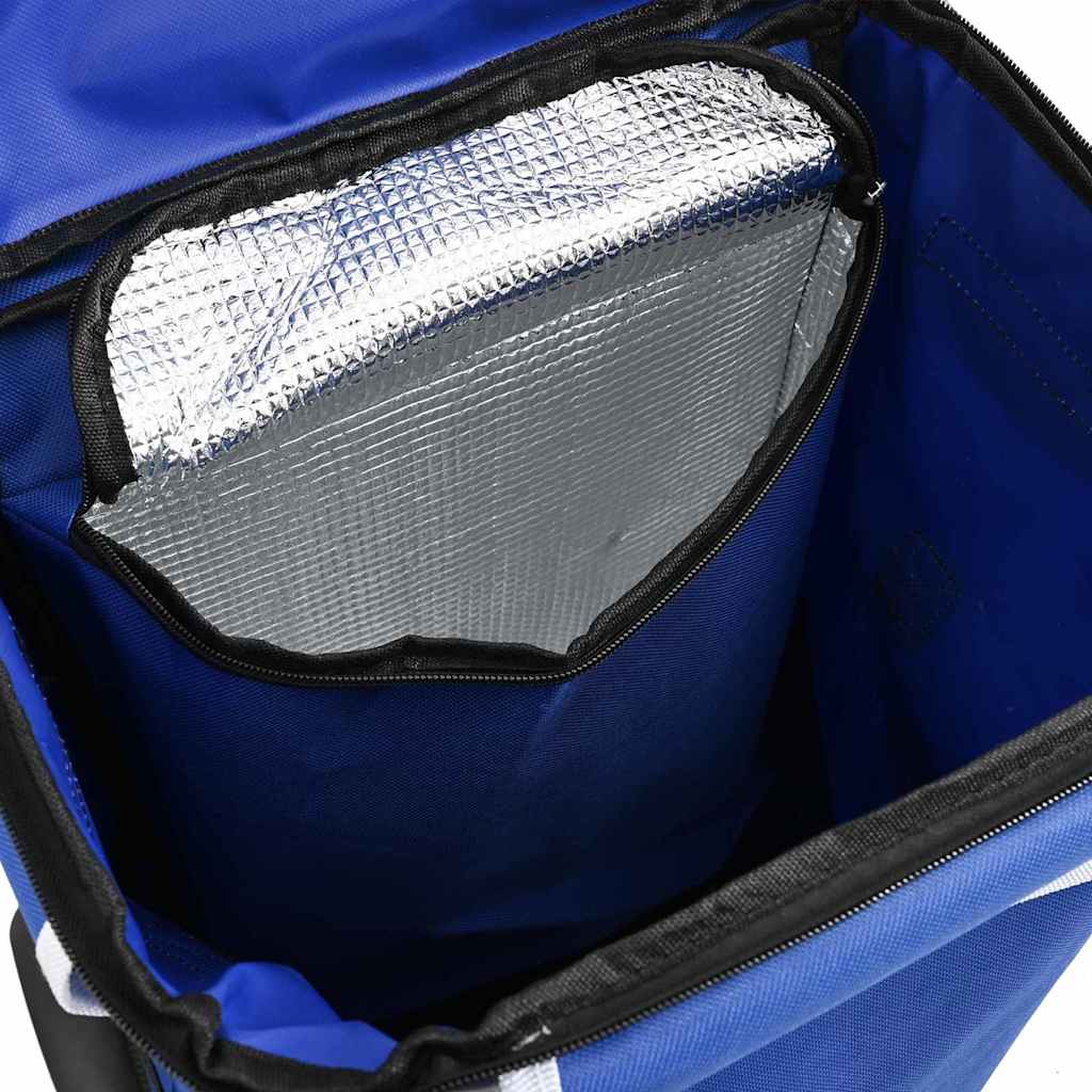 Carro de compras Azul 36,5 x 46,5 x 100,5 cm Tela Oxford