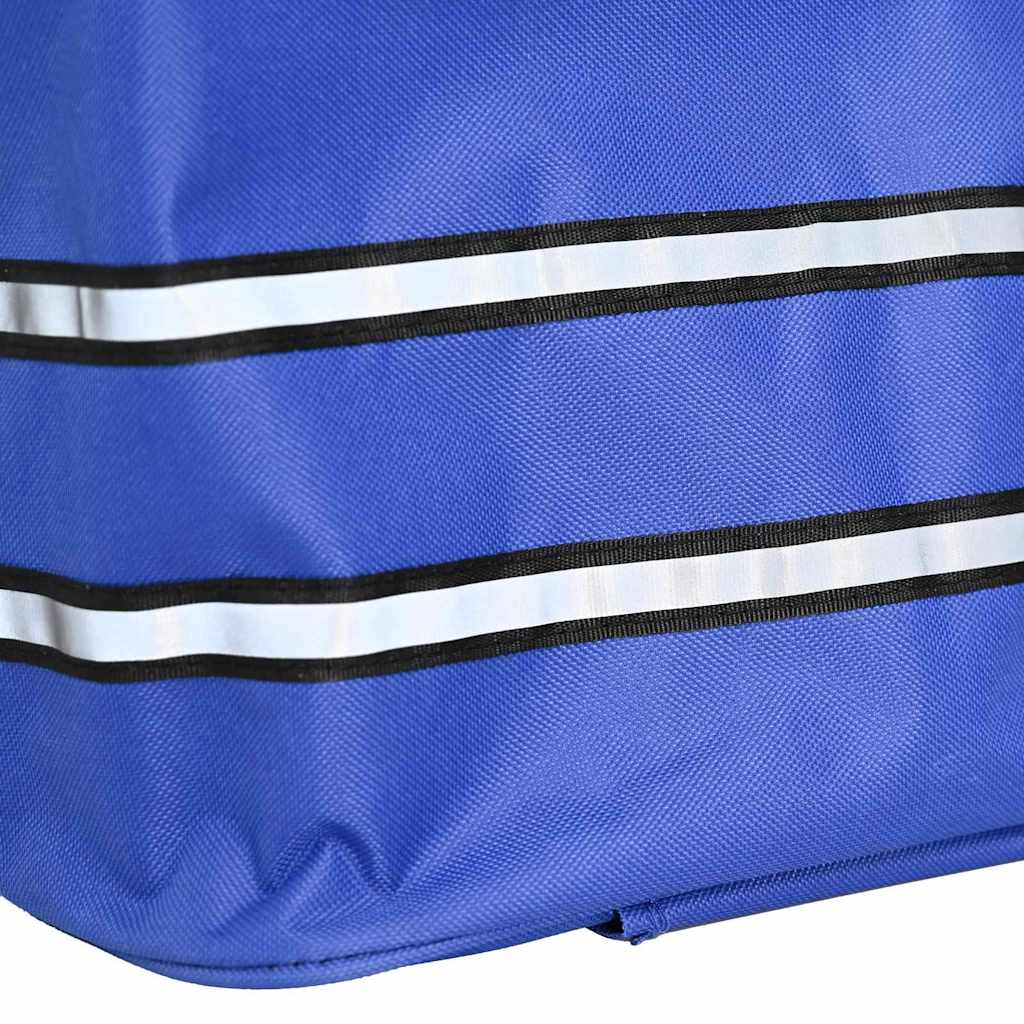 Carro de compras Azul 36,5 x 46,5 x 100,5 cm Tela Oxford