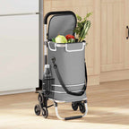 Carro de compras Azul 47 x 39 x 100,5 cm Tela Oxford
