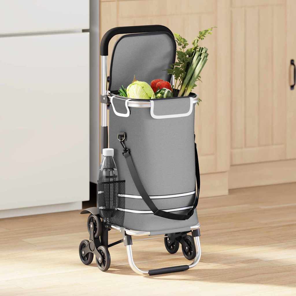 Carro de compras Azul 47 x 39 x 100,5 cm Tela Oxford