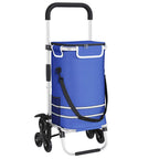 Carro de compras Azul 47 x 39 x 100,5 cm Tela Oxford